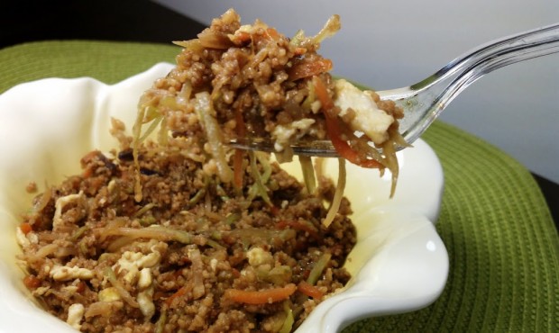 Soy Ginger Fried Couscous