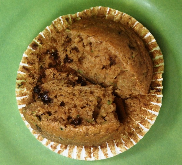 Zucchini Chocolate Chip Muffins