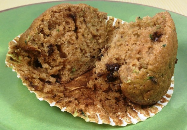 Zucchini Chocolate Chip Muffins