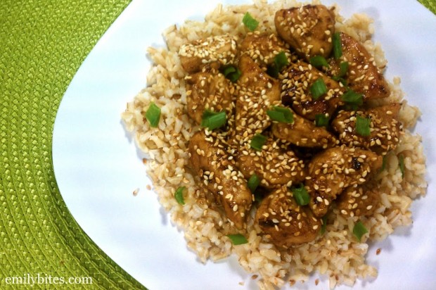Ginger Sesame Chicken