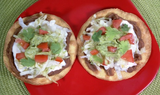 15 Minute Stacked Tostadas
