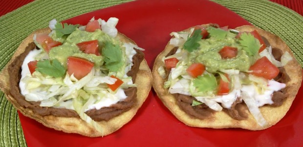 15 Minute Stacked Tostadas