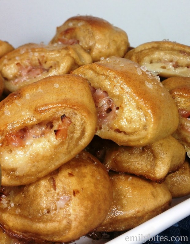 Ham & Cheese Pretzel Bites