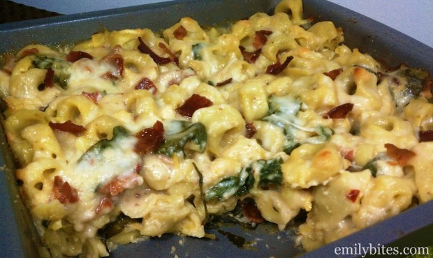Creamy Lemon Tortellini Bake