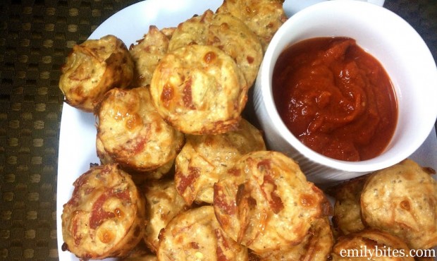 Pepperoni Pizza Mini Puffs