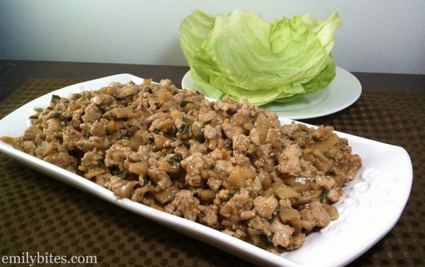 Asian Chicken Lettuce Wraps