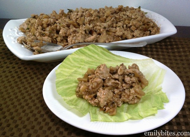 Asian Chicken Lettuce Wraps