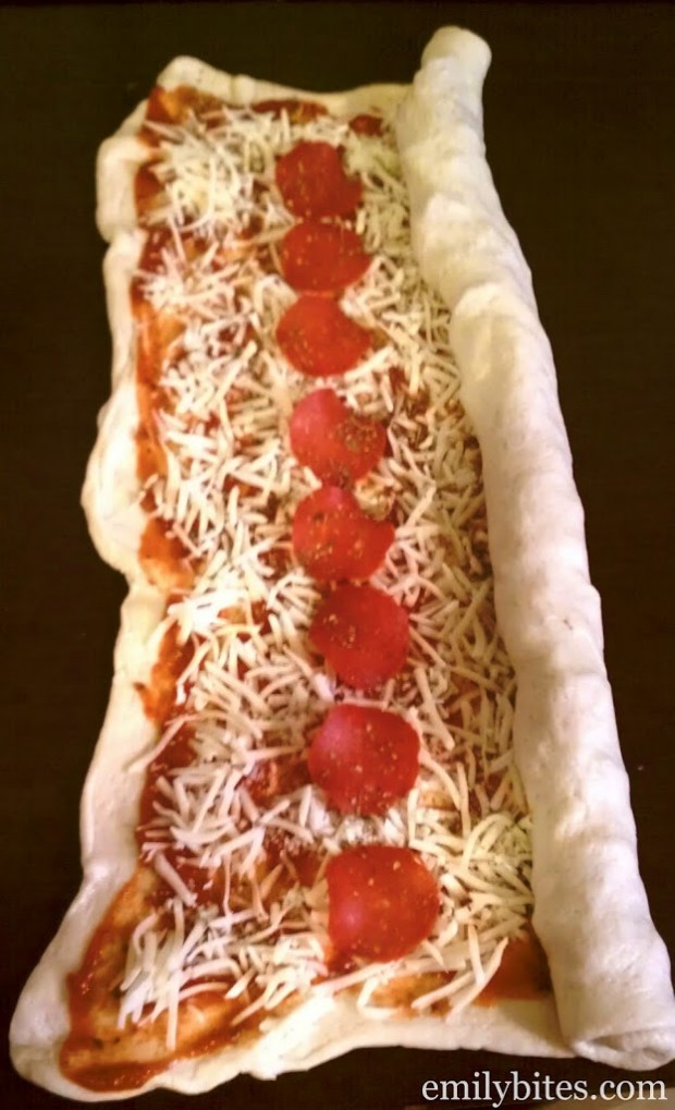 Pizza on a Stick Prep