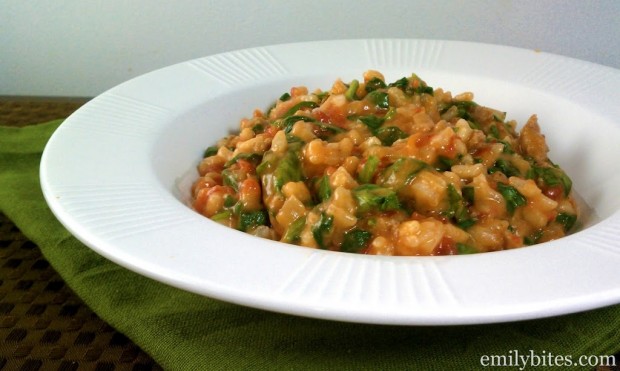 Tomato and Sausage Risotto