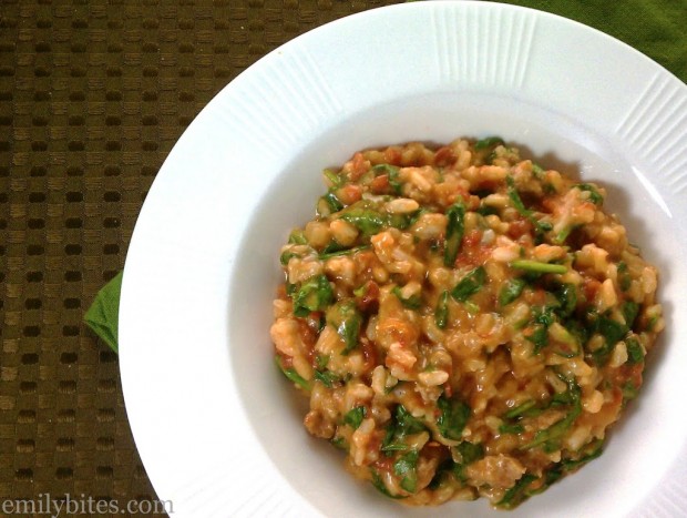 Tomato and Sausage Risotto