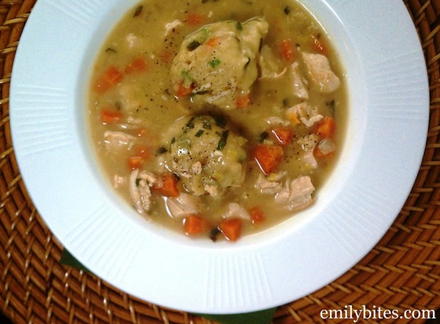 Herbed Chicken and Dumplings