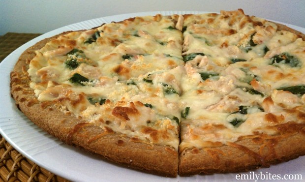 Chicken Alfredo Pizza