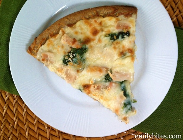 Chicken Alfredo Pizza