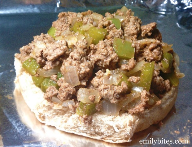 Philly Cheesesteak Sloppy Joes