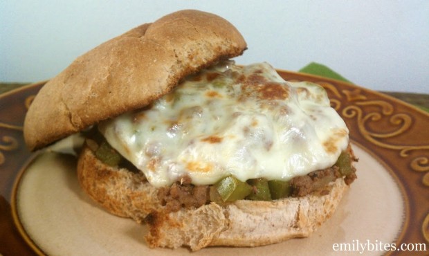 Philly Cheesesteak Sloppy Joes