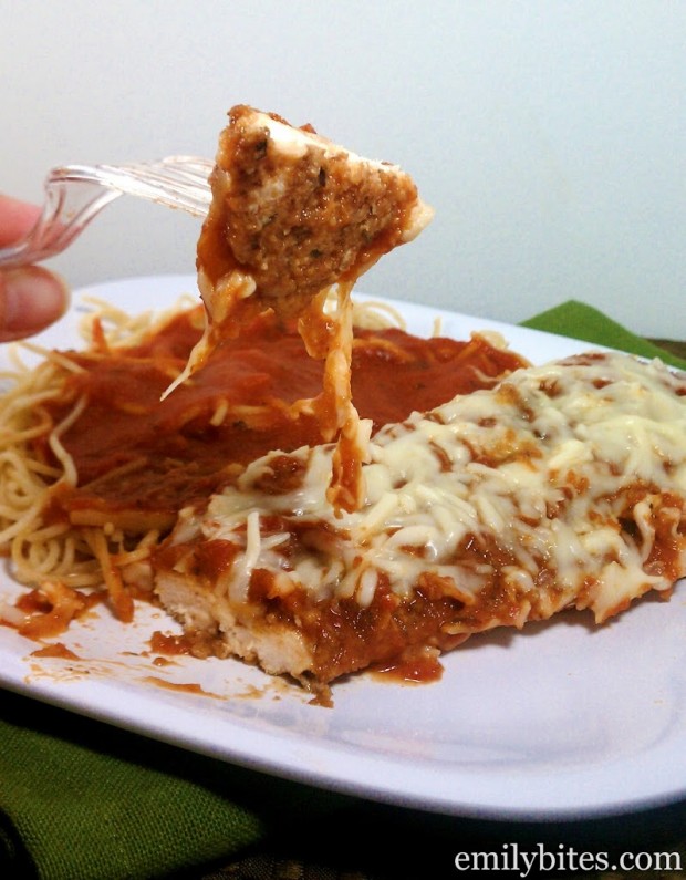 Slow Cooker Chicken Parmesan