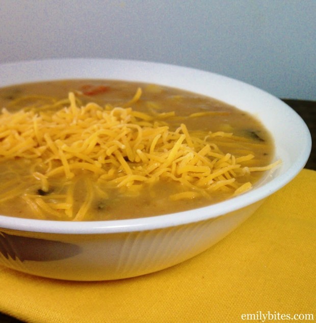 Roasted Poblano Corn Chowder