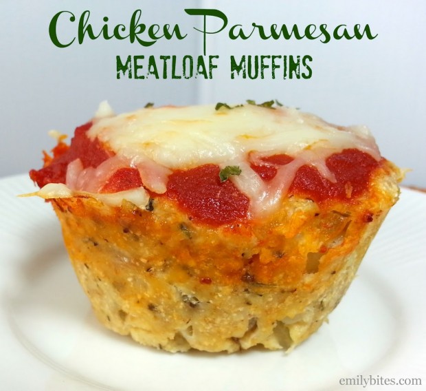 Chicken Parmesan Meatloaf Muffins