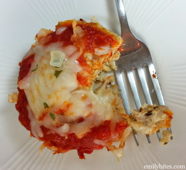 Chicken Parmesan Meatloaf Muffins