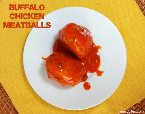 Slow Cooker Buffalo Chicken Meatballs