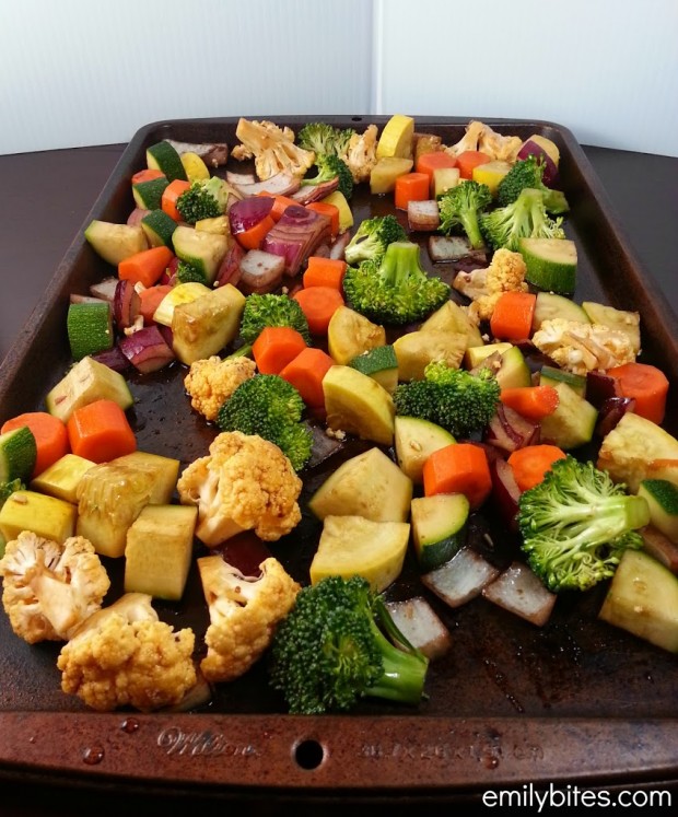 Balsamic Roasted Vegetables Pre-Cooked
