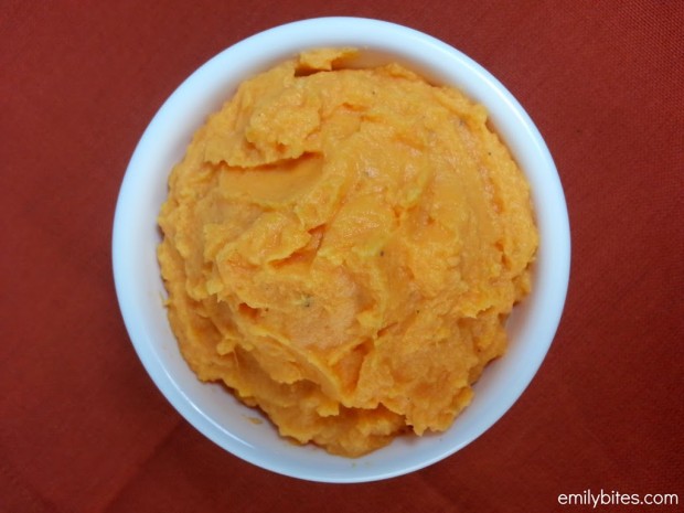 Goat Cheese Mashed Sweet Potatoes