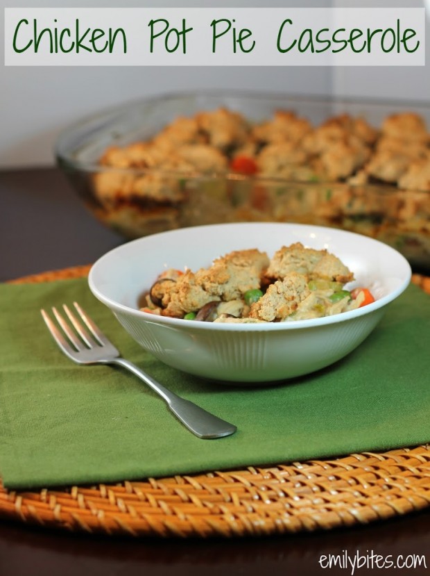 Chicken Pot Pie Casserole