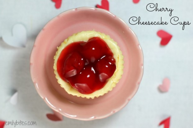 Cherry Cheesecake Cups