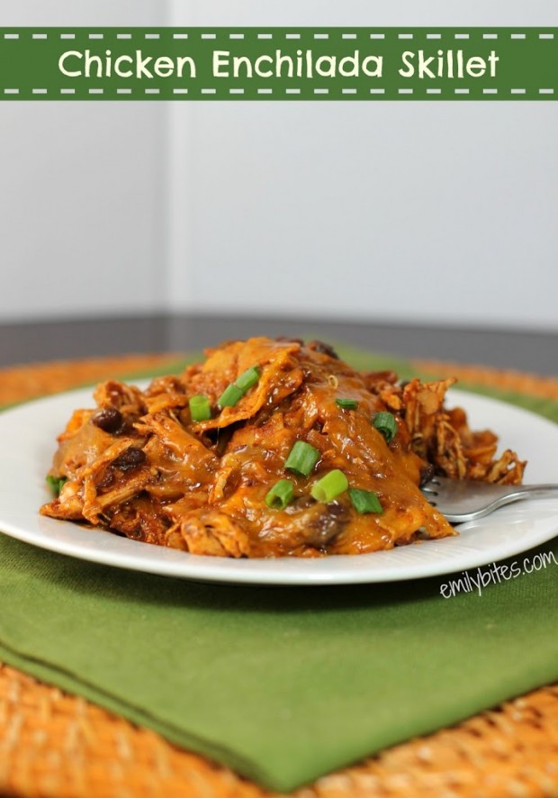 Chicken Enchilada Skillet