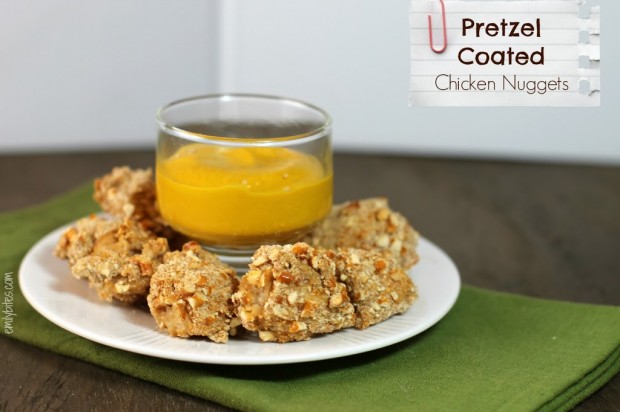 Pretzel Coated Chicken Nuggets