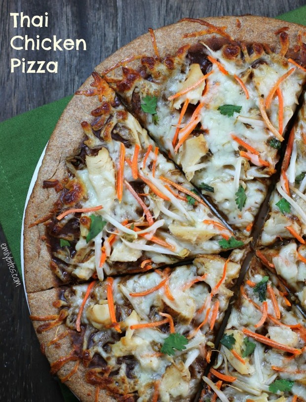 Thai Chicken Pizza