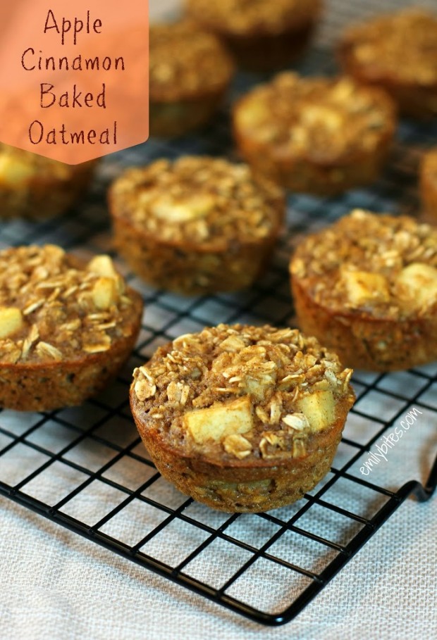 Apple Cinnamon Baked Oatmeal Singles