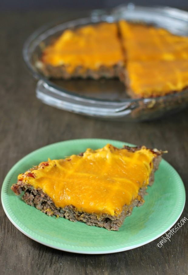 Cheeseburger Meatloaf Pie