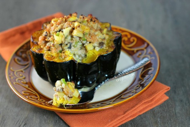 Stuffed Acorn Squash