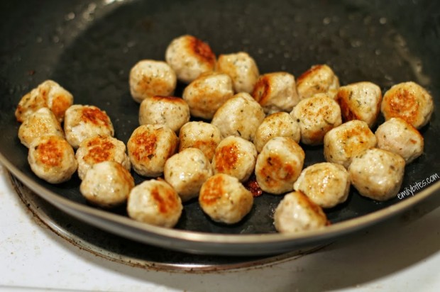 Mini Turkey Meatballs