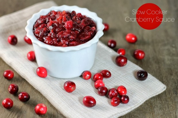 Slow Cooker Cranberry Sauce