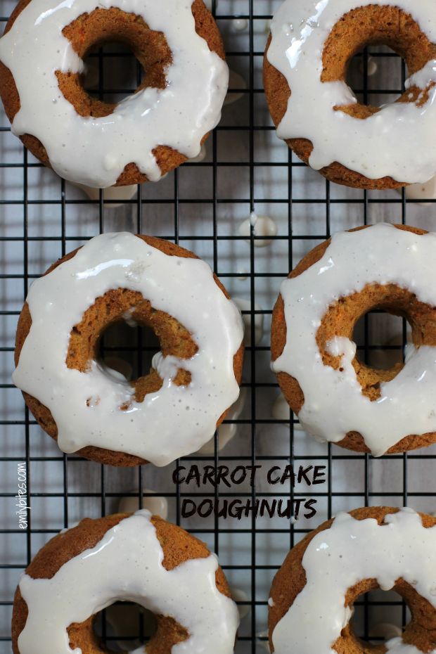 Carrot Cake Doughnuts