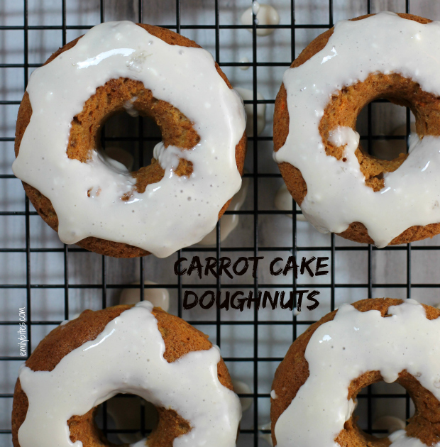 Carrot Cake Doughnuts