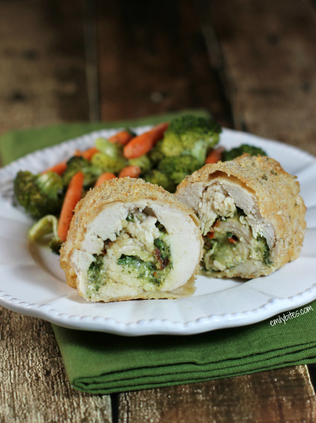 Pesto Chicken Roulades