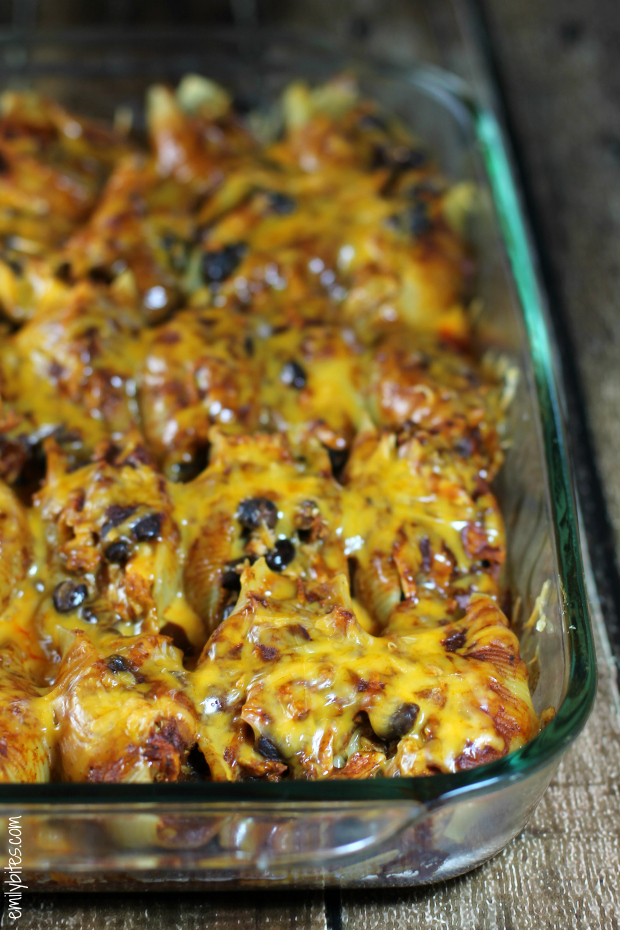Chicken Enchilada Stuffed Shells