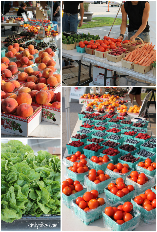 Farmer's Market Collage