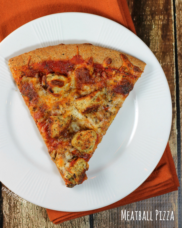 Meatball Pizza