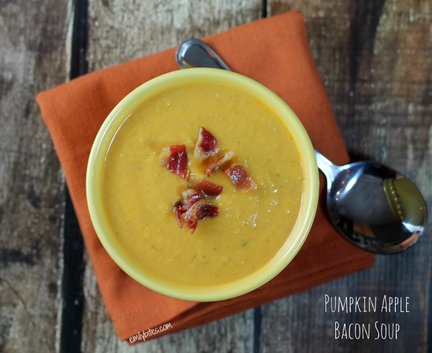 Pumpkin Apple Bacon Soup