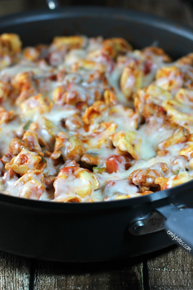 Sausage Tortellini Skillet