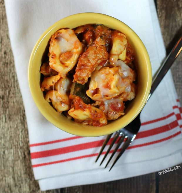 Sausage Tortellini Skillet
