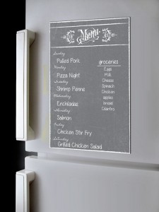21 Gift Ideas for Healthy Cooks: Alaboard Menu Planner