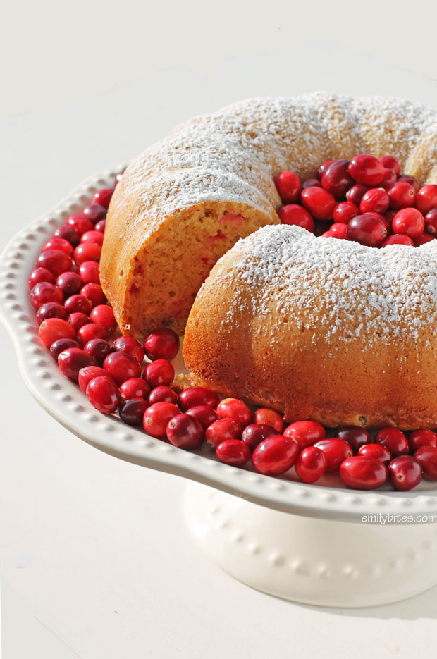Orange Cranberry Bundt Cake