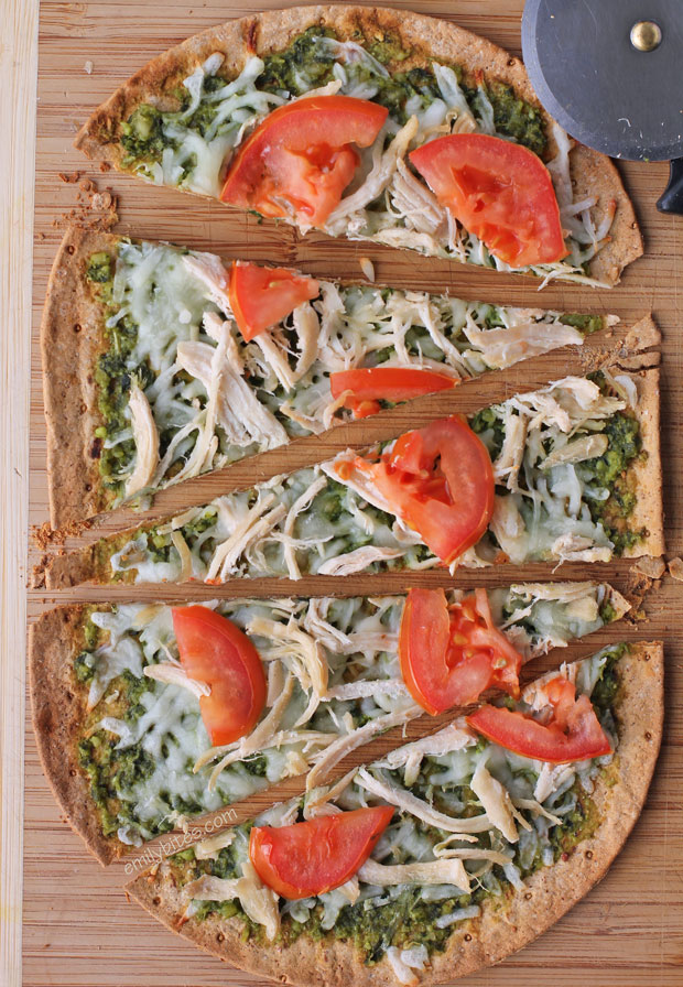 Chicken Pesto Flatbread