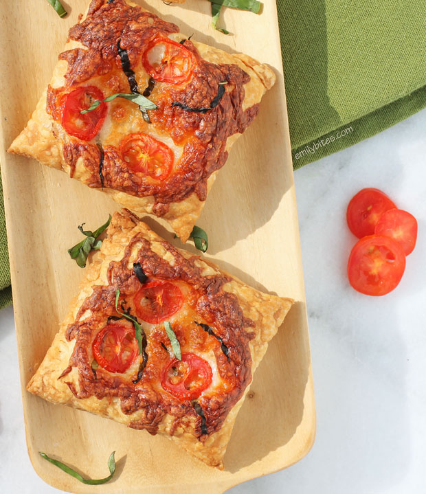 Caprese Tarts