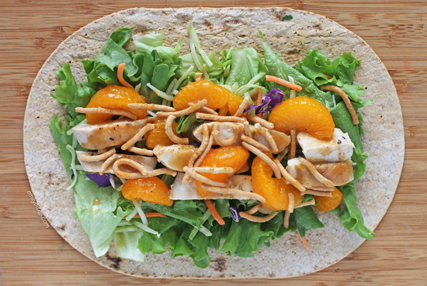 Chinese Chicken Wrap